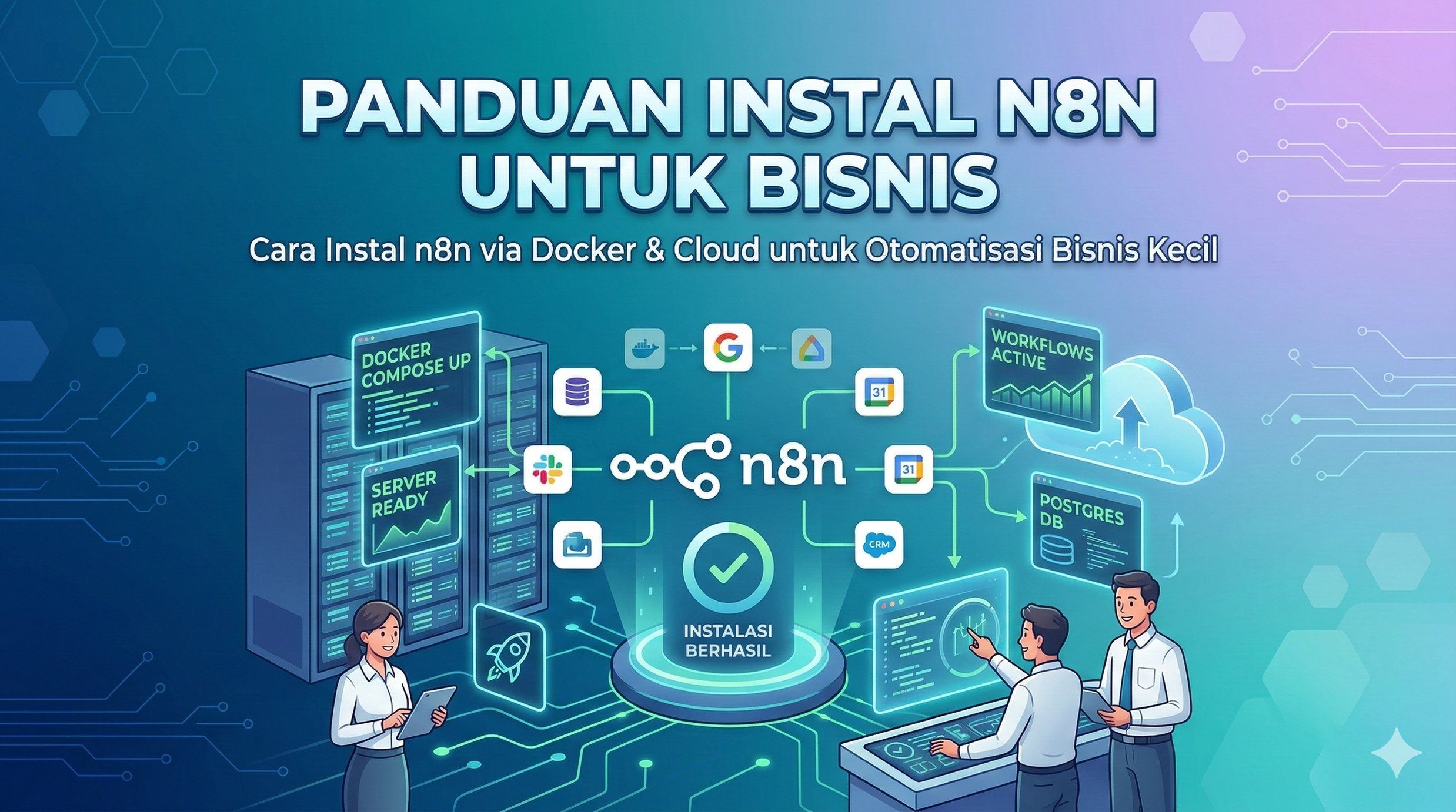 Panduan Instal n8n untuk Bisnis