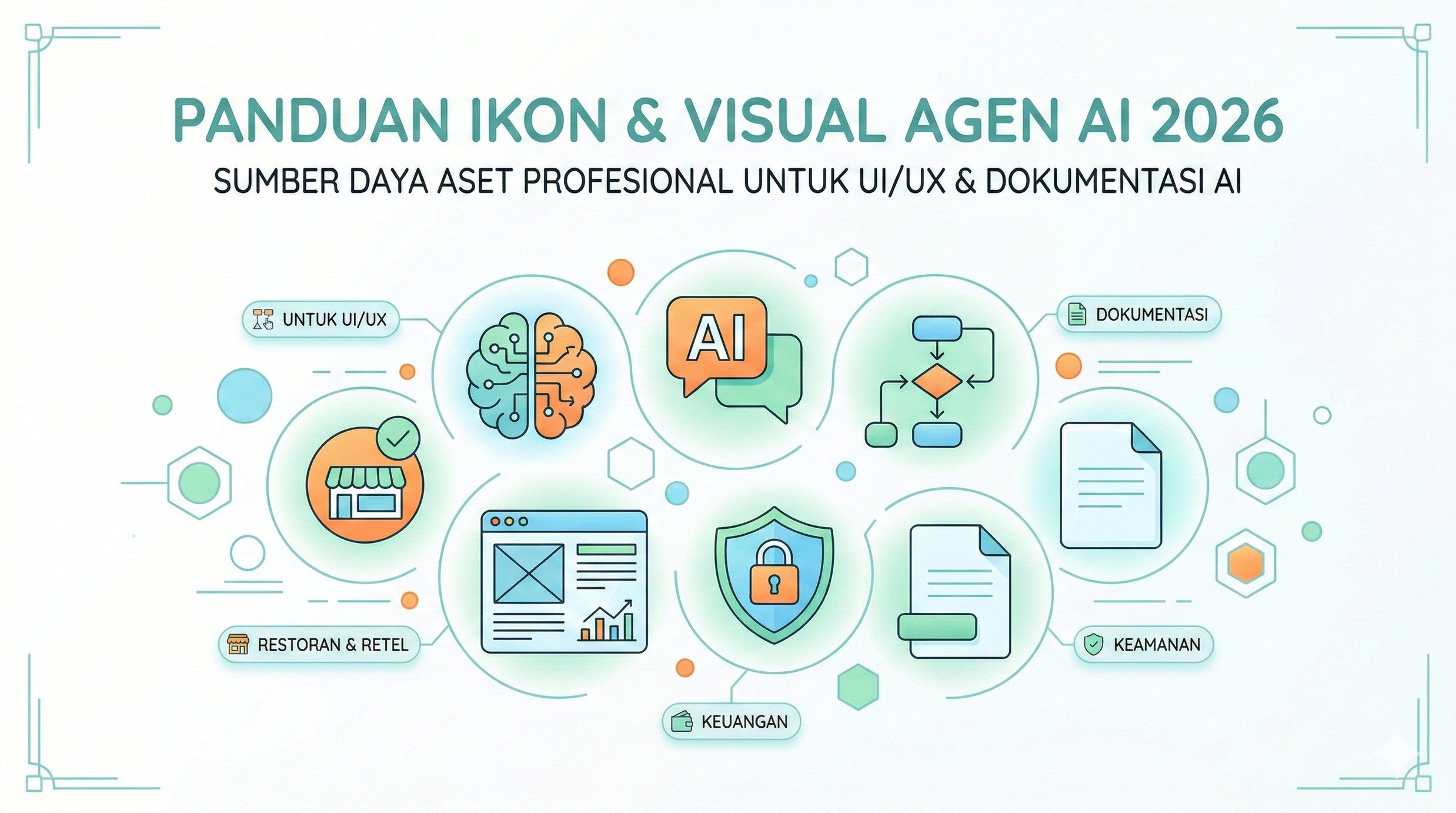 Panduan Ikon dan Visual Agen AI 2026