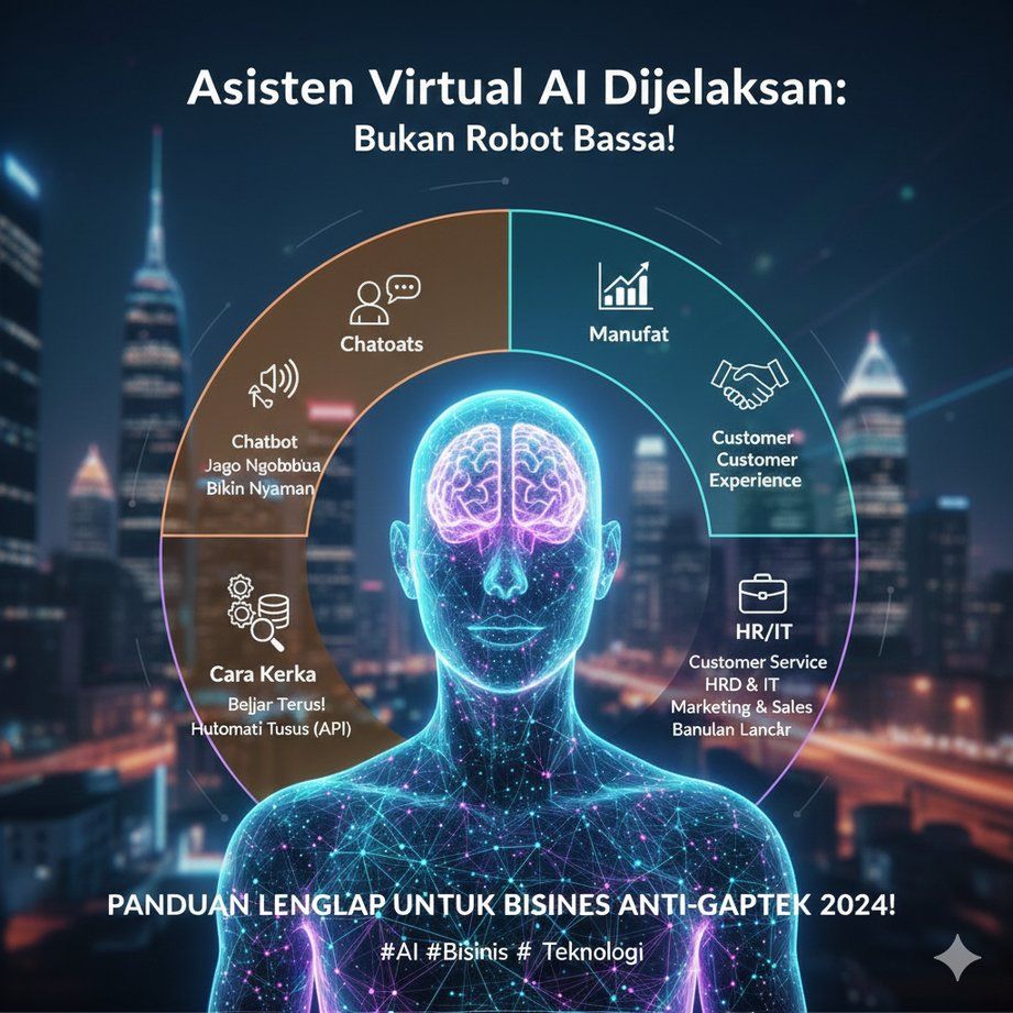 Panduan Lengkap Asisten Virtual AI 2024 buat Pelaku Bisnis